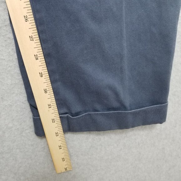 Chaps‎ Ralph Lauren Pants Mens 38x33 Blue Pockets Casual Cotton - Picture 5 of 14